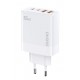 Dudao A65EU Adapter 65Watt GaN 2xUSB-C + 2xUSB-A