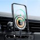 Dudao F12MAX wireless car charger 15watt sort