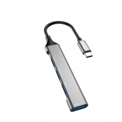 Dudao - USB-A HUB - USB-A 2.0 x3 - USB-A 3.0 - Input: USB-C