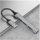 Dudao - USB-A HUB - USB-A 2.0 x3 - USB-A 3.0 - Input: USB-A