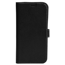 Essentials iPhone 13 Læder Cover, Sort
