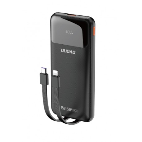 Dudao K15PRO powerbank 20000mAh 22.5W sort