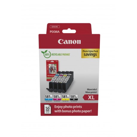 Canon CLI-581XL   2052C006 High Valuepack