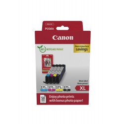 Canon CLI 571 XL C M Y BK Photo Value Pack