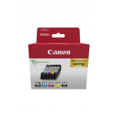 CANON PGI-570 CLI-571 Sampak PGBK C M Y BK