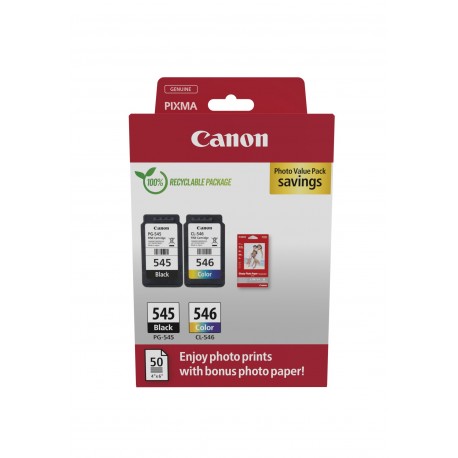 Canon PG-545   CL-546 Sampak, Multipack