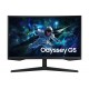 Samsung Odyssey G5  27" - gaming - kurvet - 2560 x 1440 QHD @ 165 Hz - VA - 300 cd m² - 2500 1 - HDR10 - 1 ms - 