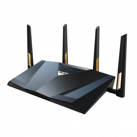 ASUS RT-BE88U BE7200 WiFi7 Trådløs Router, 9-port