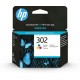 HP 302 - farve (cyan, magenta, gul) - original - blækpatron
