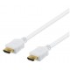 Deltaco HDMI Kabel 10 Meter Hvid High Speed 4K UHD