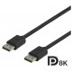 Deltaco DisplayPort Kabel 1 Meter Version 1.4