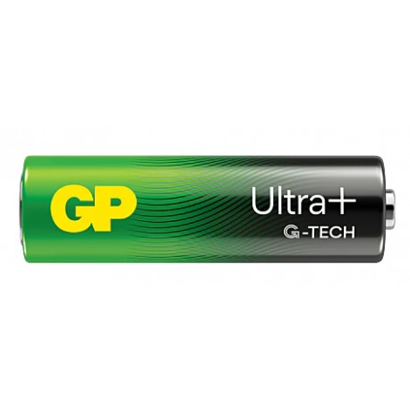 GP Ultra+ Alkaline AA Batterier 4stk