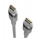 Dudao - USB-C kabel - USB-C (han) til USB-C (han) - 100 Watt - 1 meter - grå
