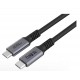 MicroConnect USB-C cable 2m, 240W, 40Gbps, USB4 Gen 3x2