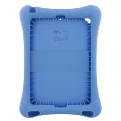 DELTACO Silikonecover til iPad Air, Air 2, iPad Pro 9,7 tommer og iPad 9,7 tommer, stand, blå