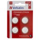 Verbatim Lithium battery CR2032 3V 4 pack