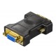 Deltaco DVI-A til VGA Adapter, Han/Hun