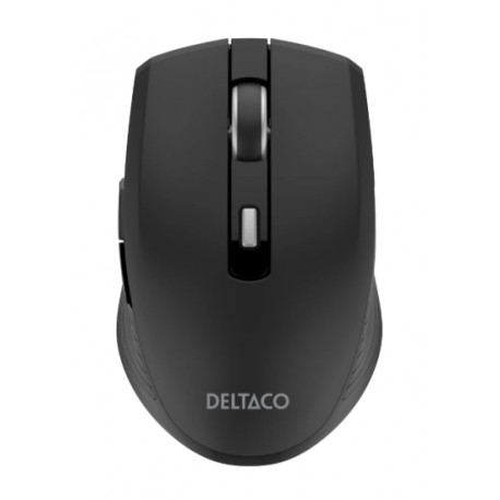 Deltaco Trådløs Mus Sort - USB-C/Bluetooth