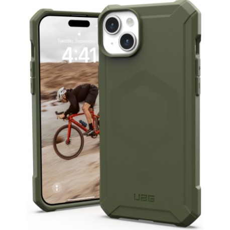 UAG iPhone 15 Plus Cover Oliven | MagSafe