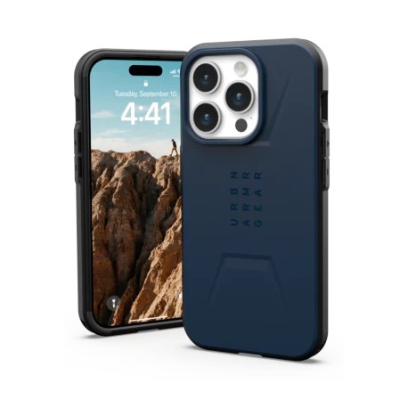 UAG iPhone 15 Pro Cover Blå | MagSafe