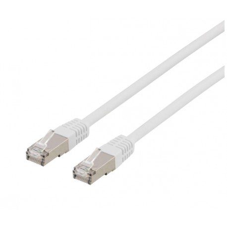 Deltaco Cat6A Netværkskabel 25M Hvid