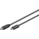 USB-C til USB Mini Kabel, 1,8M