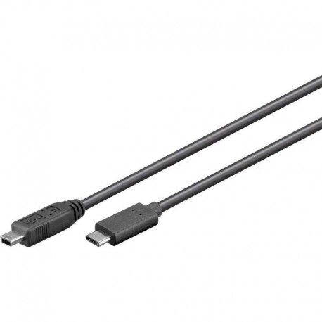 USB-C til USB Mini Kabel, 1,8M