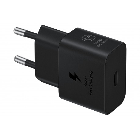 Samsung USB-C Oplader Bundle 25W Sort