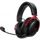 HyperX Cloud III Wireless - Black/Red Headset, trådløs