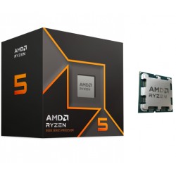 AMD CPU Ryzen 5 9600X 3.9GHz 6 kerner Socket AM5 WOF - u/køler