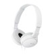 Sony MDR ZX110AP - Headset with mic - White