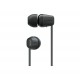 Sony WI-C100 - Wireless In-ear Headphones - Black
