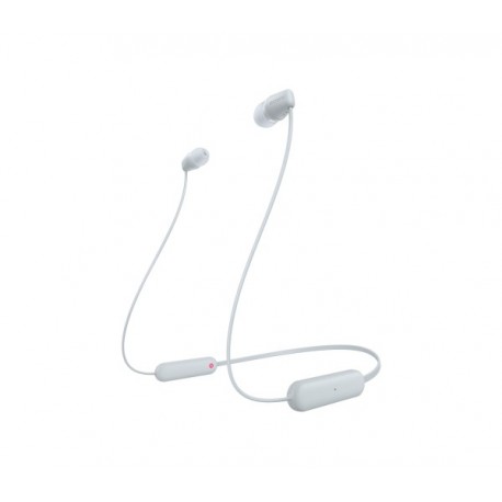 Sony WI-C100 - Wireless In-ear Headphones - White