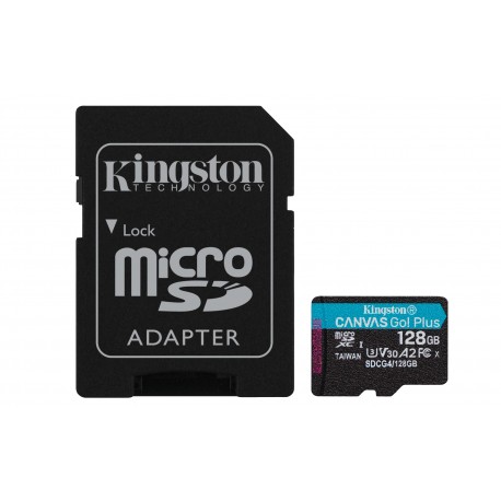 Kingston Canvas Select Plus Gen3 MicroSD SD - 150MB s - 128GB