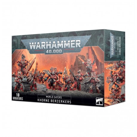 Warhammer 40,000 - Chaos - KHORNE BERSERKERS - World Eaters