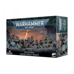 40,000 - Imperium - Astra Militarum - CADIAN SHOCK TROOPS