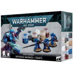 Warhammer 40,000 - Space Marines - Infernus Marines + Paint Set