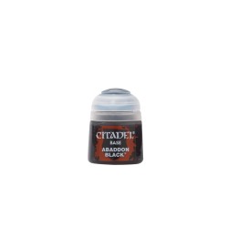 Warhammer Paint -  ABADDON BLACK (12ML) - Base