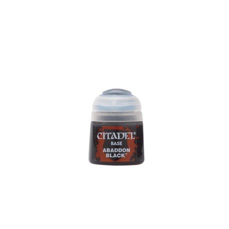 Paint - WH Colour - ABADDON BLACK (12ML) - Base