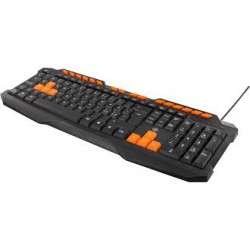 Deltaco Gaming Tastatur Sort/Orange