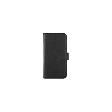 Essentials iPhone 16 Plus PU wallet, recycled, 3 cards, black