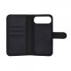 DELTACO Wallet case for iPhone Air, stand function, black