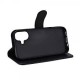 DELTACO Wallet case for iPhone Air, stand function, black