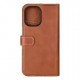 Essentials iPhone 16 leather Mag wallet, detachable, magnetic, brown