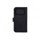 DELTACO Wallet case for iPhone 17 Pro, stand function, black