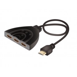 Qnect HDMI Adapter 3 in 1 out