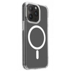Puro iPhone 15 Pro LITE MAG TPU case, magnets, transparent