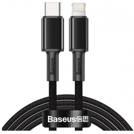 Baseus High Density - USB-C til Lightning - USB 2.0 - 480 Mbit/s - 20W opladning - 2m