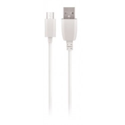 maXlife USB-A til Micro USB-B Kabel, 1 Meter, Hvid