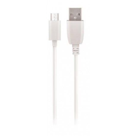 maXlife USB-A til Micro USB-B Kabel, 1 Meter, Hvid